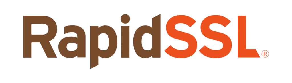RapidSSL logo representing fast and simple SSL certificate protection